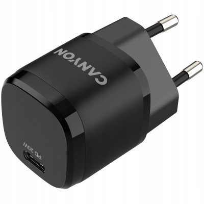 CANYON Ładowarka H-20-05 PD 20W USB-C Czarna
