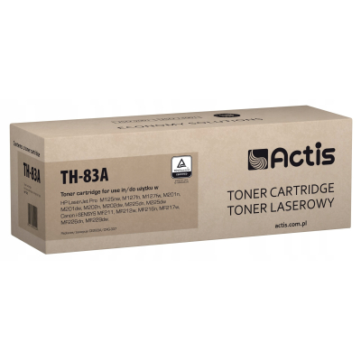 Toner ACTIS TH-83A HP 83A CF283A, Canon CRG-737; S