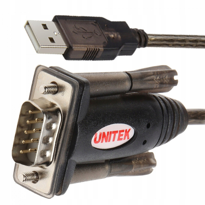 UNITEK Adapter USB do 1xRS-232 ; Y-105