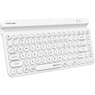 Klawiatura A4TECH FSTYLER FBK30 White 2.4GHz+BT (Silent) SKLEP KOZIENICE RADOM