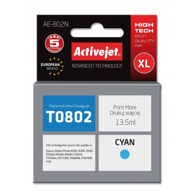 Tusz Activejet AE-802N Epson T0802 Supreme 13.5ml