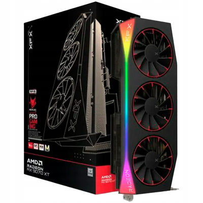 XFX Mercury AMD Radeon RX 9070XT OC Magnetic Air RGB 16GB GDDR6 256-bit