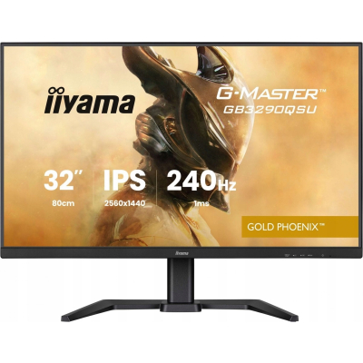 Monitor iiyama 32 cale GB3290QSU-B1 1ms IPS 240Hz 2xHDMI DP 400cd 1000:1