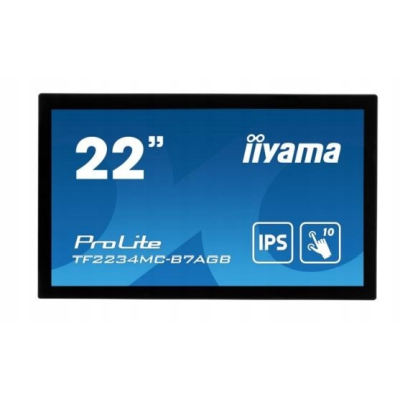 Monitor iiyama wielkoformatowy 21.5 cala TF2234MC-B7AGB IPS VGA HDMI DP