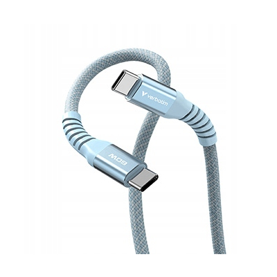 Verbatim USB kabel USB C(M) - USB C(M) 60W 1.2m magnetyczny niebieski 31852