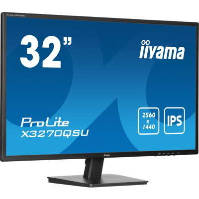 IIYAMA Monitor 32 cale X3270QSU-B1 IPS WQHD HDMI DP 100Hz 250cd USB 2x2W WQHD 2560 x 1440 Sklep KOZIENICE RADOM