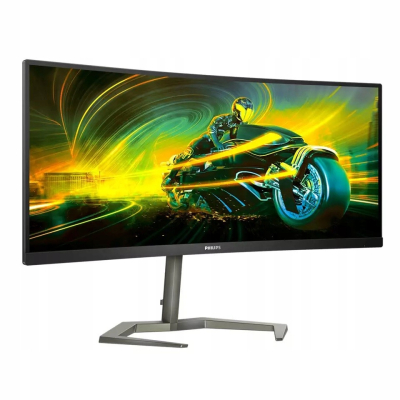 Philips Monitor 34 cale 34M1C5500VA Curved VA 165Hz HDMIx2 HAS Głośniki 3440 x 1440 (WQHD) Sklep KOZIENICE RADOM