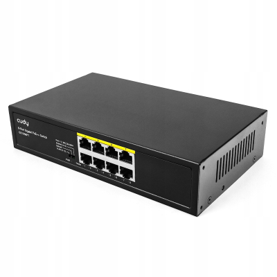 Cudy Przełącznik niezarządzalny GS1008PT Switch+