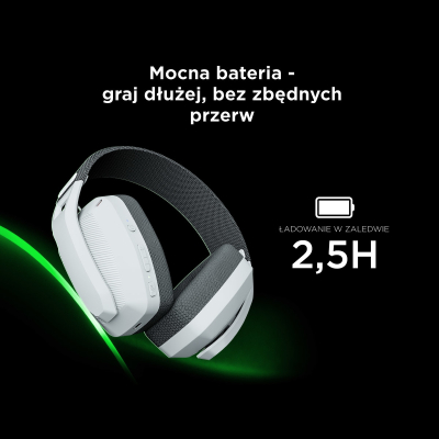 Rampage Słuchawki gamingowe, bezprzewodowe BLITZ z mikrofonem Bluetooth 5.3