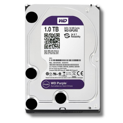 HDD Purple 1TB 3,5'' 64MB SATAIII/5400rpm