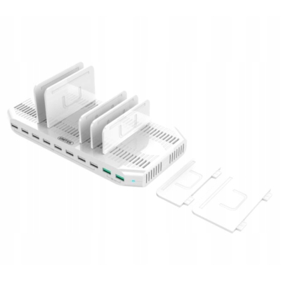 Unitek Stacja ładująca 10xUSB z QC 3.0 96W Y-2190A
