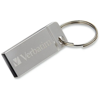 Verbatim flash disk USB A 2.0 16GB Metal Executive StoreNGo srebrny 98748