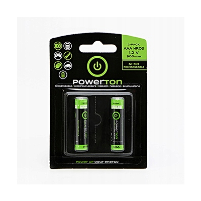 Powerton ENERGY RECHARGE Akumulatorki Ni-MH baterie AAA, 2-pack