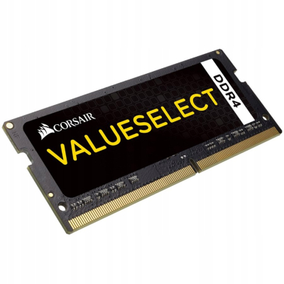CORSAIR DDR4, 2133MHz 1x8GB SODIMM, 15-15-15-36, Black PCB, 1.2V
