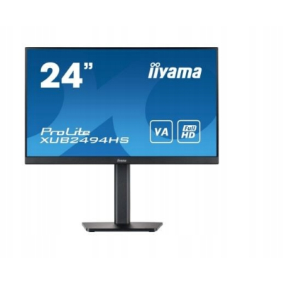 IIyama Monitor 23.8 cala XUB2494HS-B2 VA,FHD,HDMI