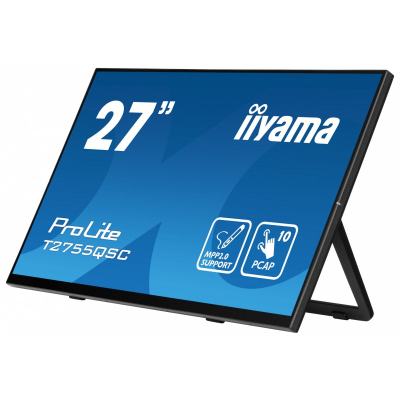 IIYAMA Monitor 27 cali T2755QSC-B1 Dotyk USB HDMI IPS QHD