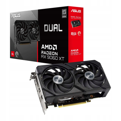 Karta VGA Asus Dual Radeon RX 9060 XT 8GB GDDR6 128bit HDMI+2xDP PCIe5.0