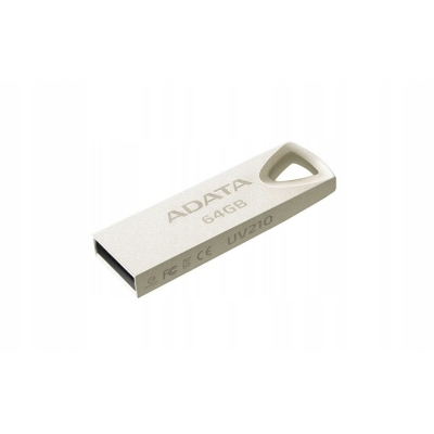 ADATA Pendrive DashDrive UV210 64GB USB Metallic Alu