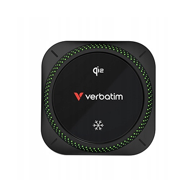 Verbatim uchwyt telefonu do samochodu z ładowarką indukcyjną technologia Qi