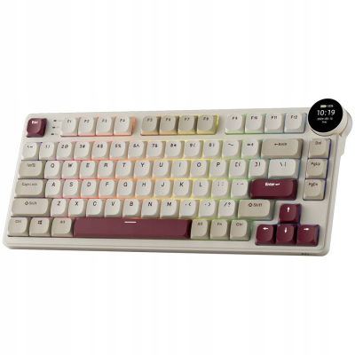 ROYAL KLUDGE RK N80 Rosy Clouds Gaming Keyboard Brown switch