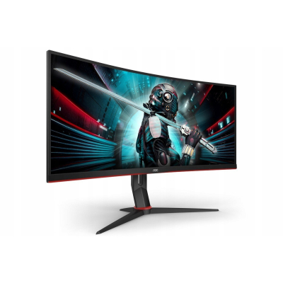 AOC Monitor CU34G2X/BK 34 cale VA 144Hz 1ms HDMIx2 DP