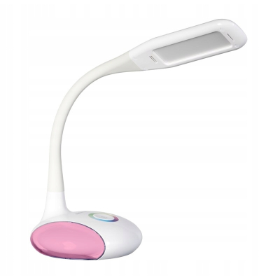 lampka biurko LED Activejet VENUS RGB biała