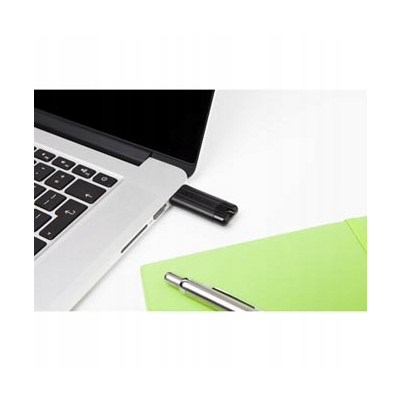 Verbatim USB 3.0, 128GB, Store N Go, czarny, 49319, z wysuwanym złączem