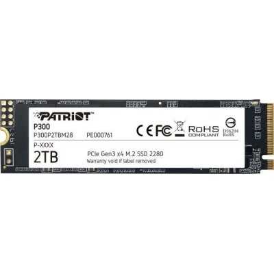 Patriot SSD P300 2TB M.2 PCIe Gen 3 x4 2100/1650