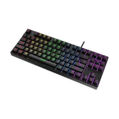 Klawiatura mechaniczna Krux Atax RGB Red