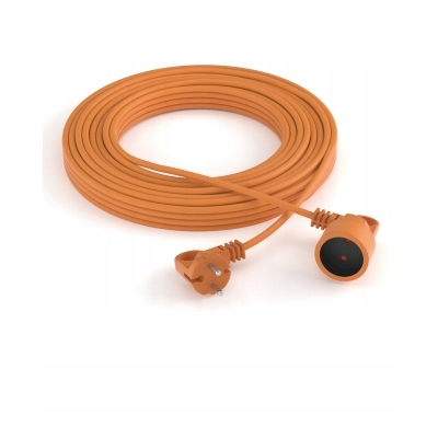 PRZEDŁUŻACZ OGRODOWY ACAR 2x1 250V/10A 25M pomarańczowy M01884