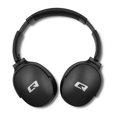 Qoltec Słuchawki bezprzewodowe z mikrofonem BT Super bass Dynamic Czarne