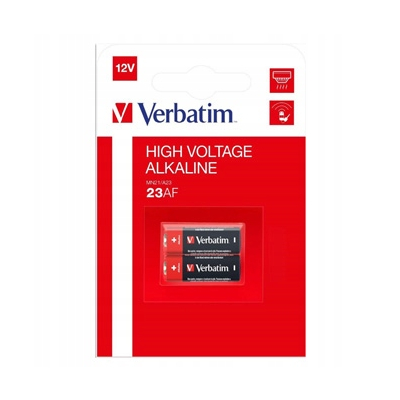 Verbatim Jednorazowa alkaliczna baterie A23, 2-pack 49940