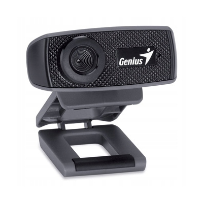 Genius FaceCam 1000X v2 Webkamera, czarna 1280x720 USB 2.0 Rozdzielczość HD