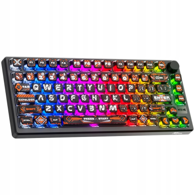 ROYAL KLUDGE RKM75 HE Hephaestus Gaming Keyboard Mint switch