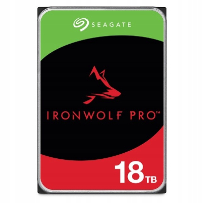 SEAGATE Dysk IronWolf Pro 18TB 3,5 ST18000NT001