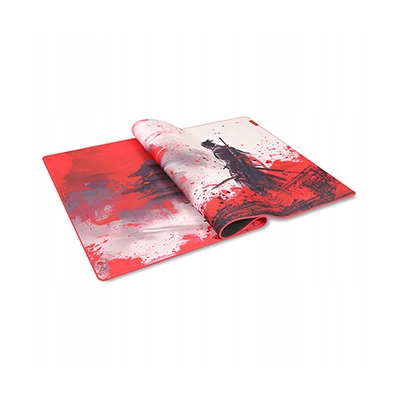 Marvo Podkładka pod mysz MONKA ZOWA XXL czerwono-biała, 1200 x 600 x 3.5 mm