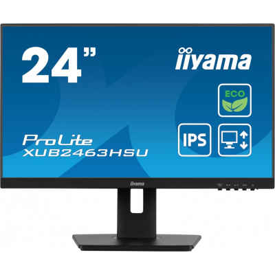 IIYAMA Monitor 23.8 cala ProLite XUB2463HSU-B1 IPS,100HZ HDMI DP HAS EPEAT Sklep KOZIENICE RADOM