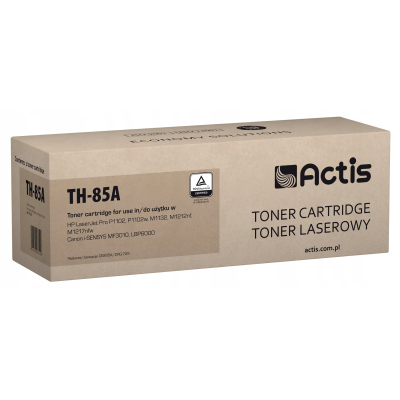 Toner ACTIS TH-85A HP 85A CE285A, Canon CRG-725;