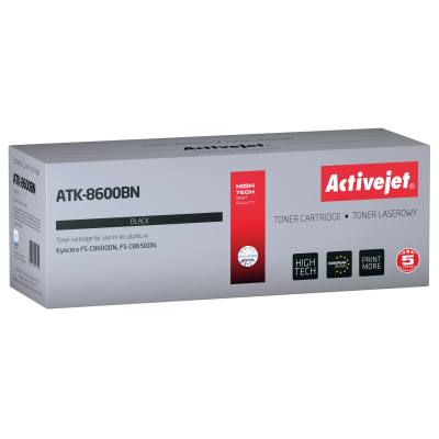 Toner Activejet ATK-8600BN Kyocera TK-8600K; Supre
