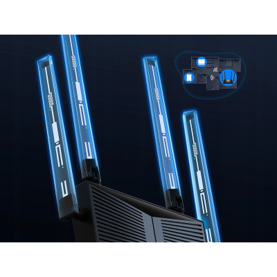 CUDY Router WIFI 7 Bezprzewodowy BE3600 WR3600H 2,5G MESH VPN