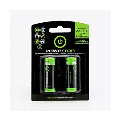 Powerton ENERGY RECHARGE Akumulatorki Ni-MH baterie AA, 2-pack