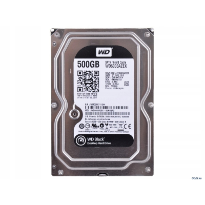 HDD Black 500GB 3,5'' 64MB SATAIII/7200rpm