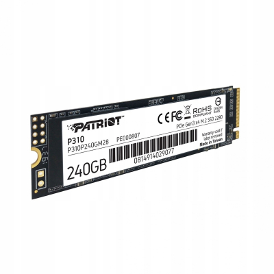 Dysk SSD P310 240GB M.2 2280 1700/1000 PCIe NVMe