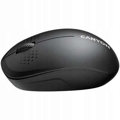 Canyon MW-04 - bezprzewodowa mysz Bluetooth/2.4 GHz, 3 przyciski (czarna)