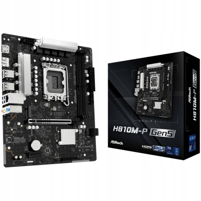 ASROCK H810M-P GEN5 mATX LGA1851 DDR5