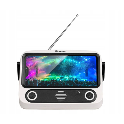 Tracer Stojak na telefon z głośnikiem BT TRACER TV79 - FM, USB, Powerbank SKLEP KOZIENICE RADOM