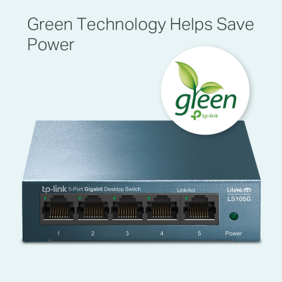 TP-LINK Przełącznik LS105G 5x1GbE LiteWave
