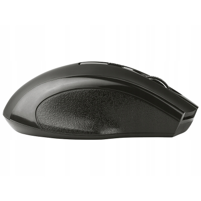 BEZPRZEWODOWA MYSZ MYSZKA NANO USB OPTYCZNA CZARNA KOMPUTEROWA ERGONOMICZNA