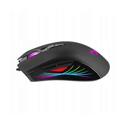 Marvo M519 Mysz przewodowa, czarna, 12000DPI