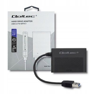 Qoltec Adapter USB 3.0 do dysków HDD/SSD 2.5